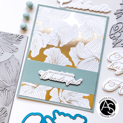 Alex Syberia Designs Abstract Floral Background Press Plate - CraftSource Market: Craft Supplies & Kits Betterpress
