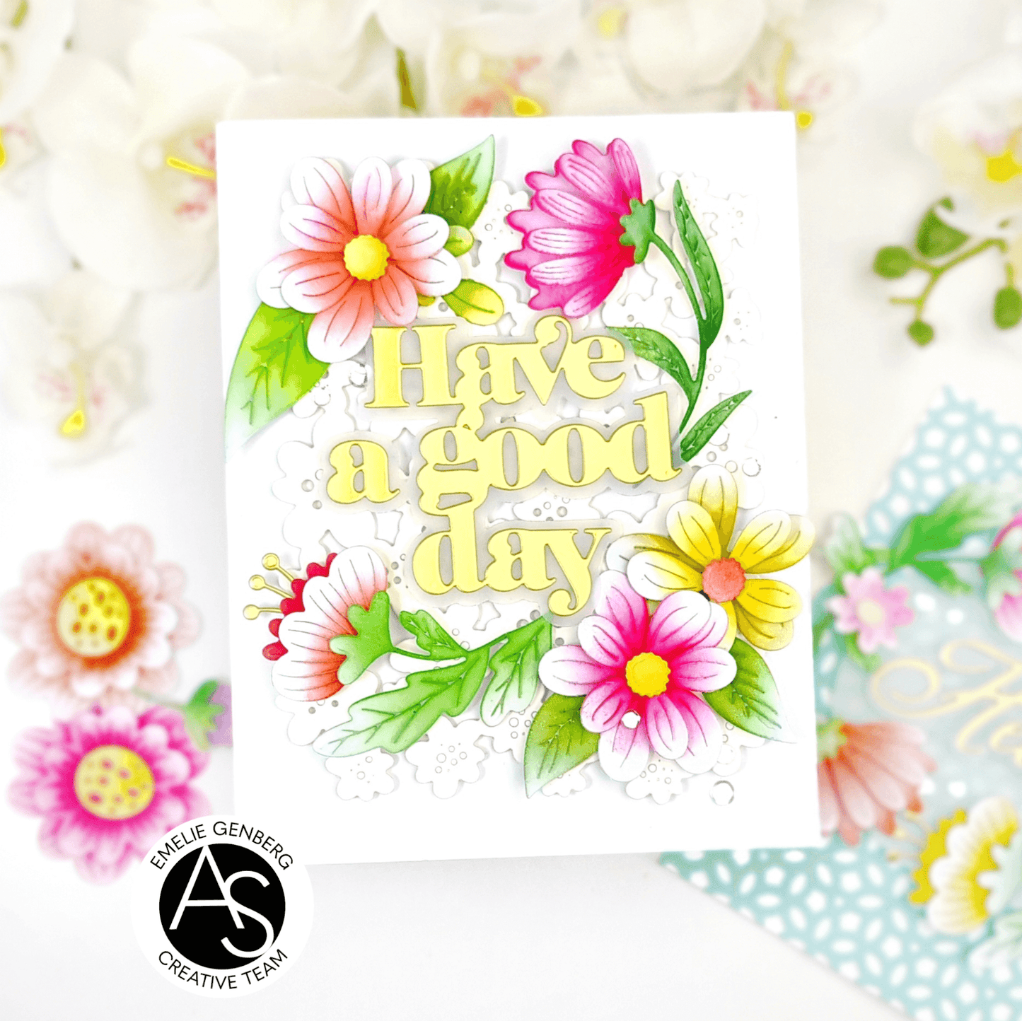 Alex Syberia Designs Andalusia Wildflowers Die Set - CraftSource Market: Craft Supplies & Kits Papercraft > Dies > Metal Cutting Dies