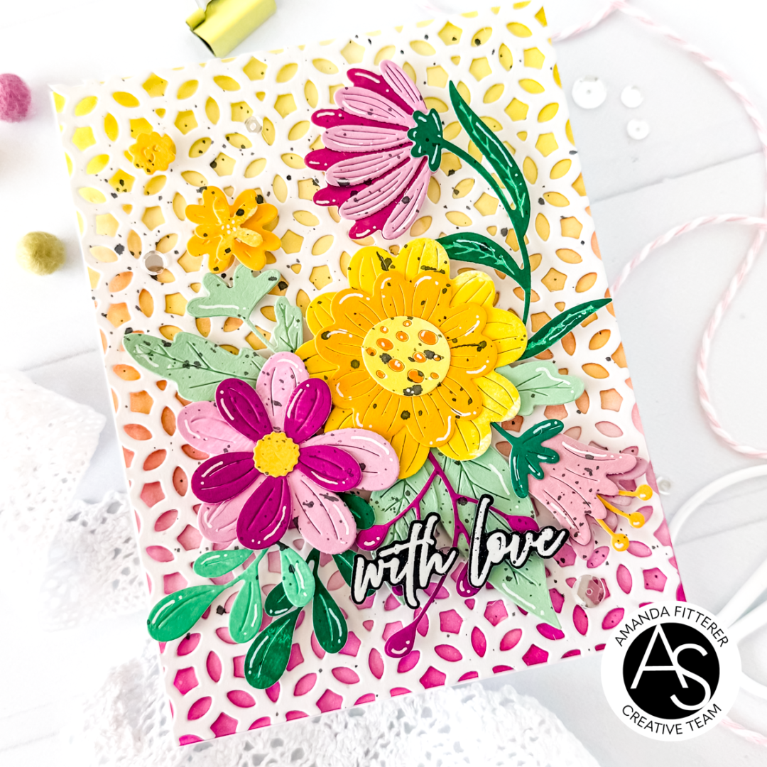 Alex Syberia Designs Andalusia Wildflowers Die Set - CraftSource Market: Craft Supplies & Kits Papercraft > Dies > Metal Cutting Dies