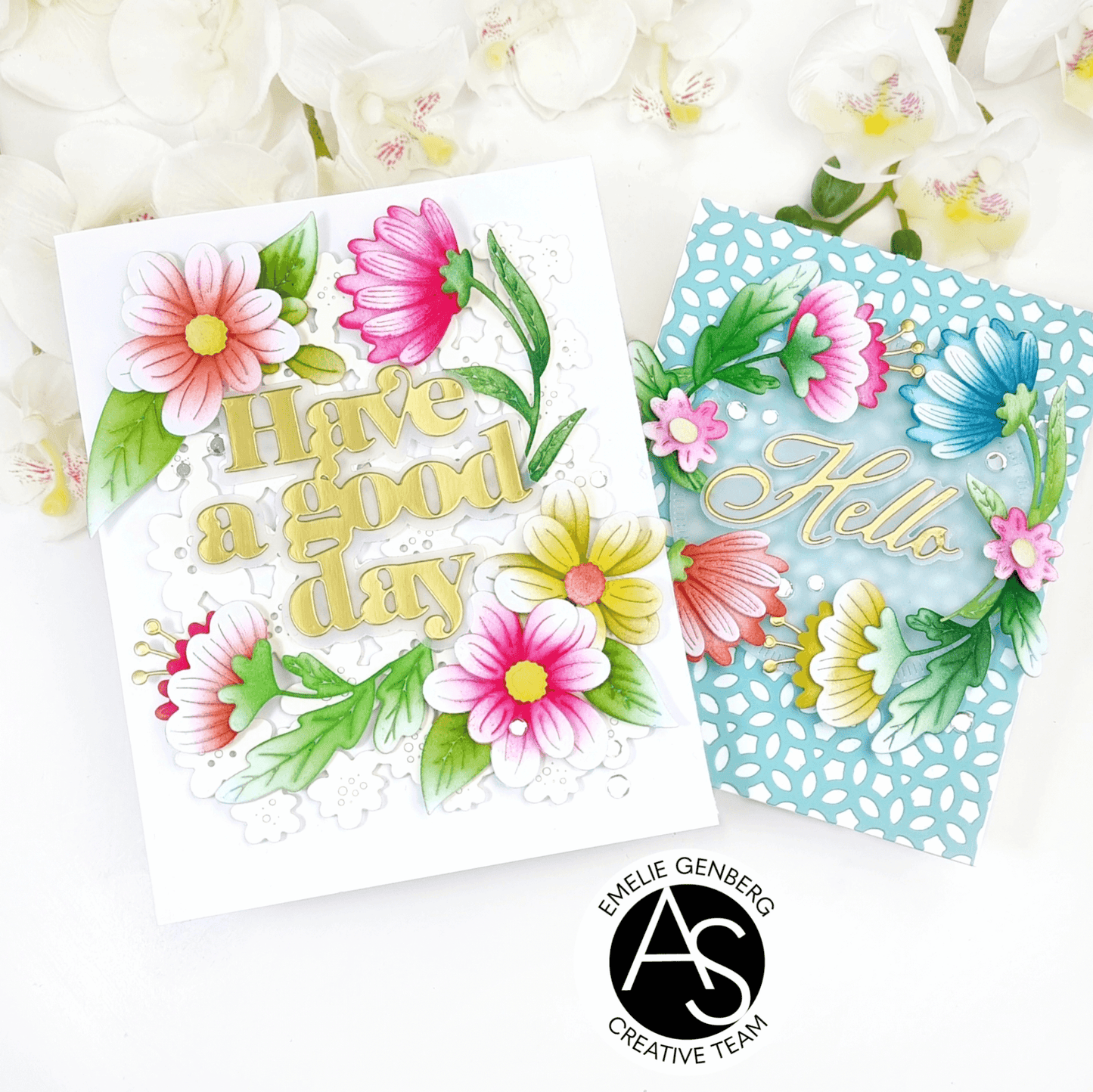 Alex Syberia Designs Andalusia Wildflowers Die Set - CraftSource Market: Craft Supplies & Kits Papercraft > Dies > Metal Cutting Dies