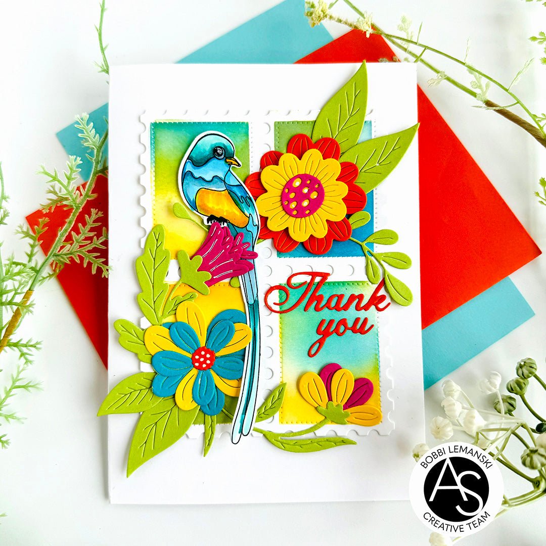 Alex Syberia Designs Avian Allure Die Set - CraftSource Market: Craft Supplies & Kits Papercraft > Dies > Metal Cutting Dies