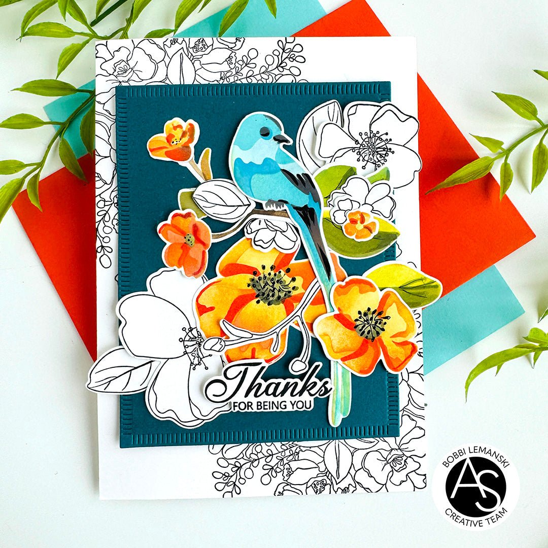 Alex Syberia Designs Avian Allure Die Set - CraftSource Market: Craft Supplies & Kits Papercraft > Dies > Metal Cutting Dies