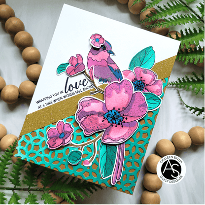 Alex Syberia Designs Avian Allure Stamp Set - CraftSource Market: Craft Supplies & Kits Papercraft > Stamps > Photopolymer Stamps