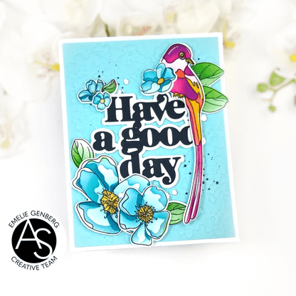 Alex Syberia Designs Avian Allure Stamp Set - CraftSource Market: Craft Supplies & Kits Papercraft > Stamps > Photopolymer Stamps