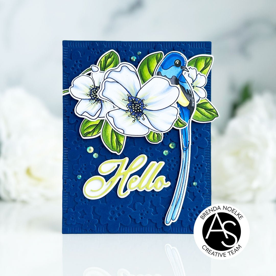Alex Syberia Designs Avian Allure Stamp Set - CraftSource Market: Craft Supplies & Kits Papercraft > Stamps > Photopolymer Stamps