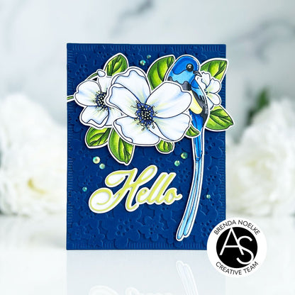 Alex Syberia Designs Avian Allure Stamp Set - CraftSource Market: Craft Supplies & Kits Papercraft > Stamps > Photopolymer Stamps