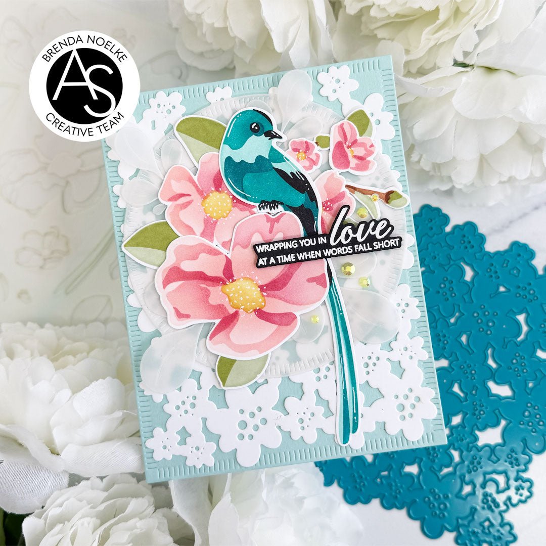 Alex Syberia Designs Avian Allure Stamp Set - CraftSource Market: Craft Supplies & Kits Papercraft > Stamps > Photopolymer Stamps