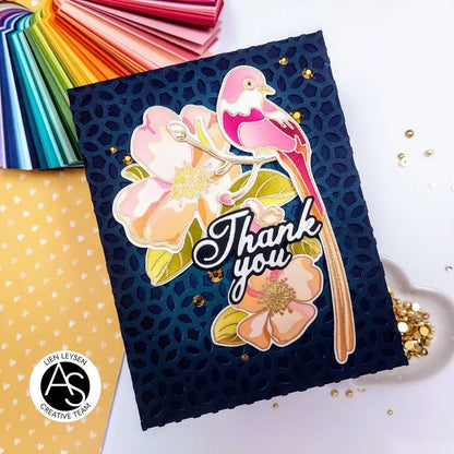 Alex Syberia Designs Avian Allure Stamp Set - CraftSource Market: Craft Supplies & Kits Papercraft > Stamps > Photopolymer Stamps