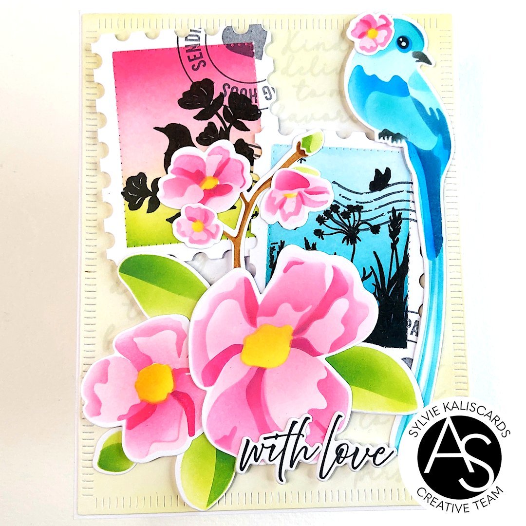 Alex Syberia Designs Avian Allure Stencil Set - CraftSource Market: Craft Supplies & Kits Papercraft > Stencils