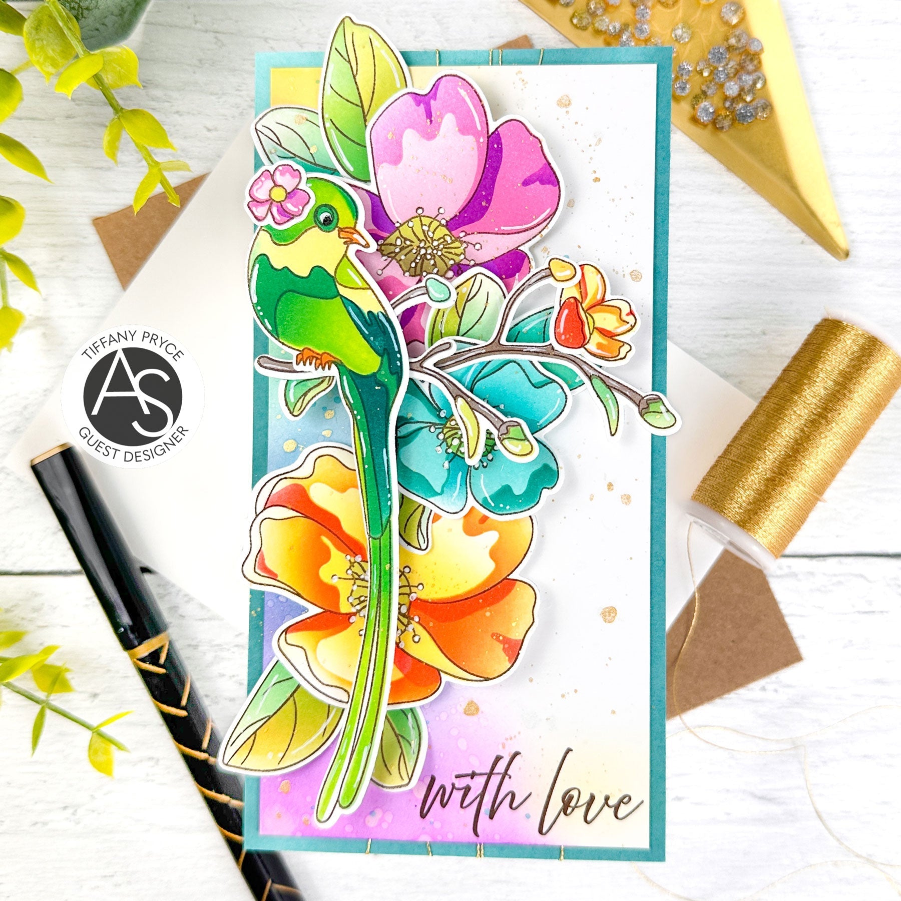 Alex Syberia Designs Avian Allure Stencil Set - CraftSource Market: Craft Supplies & Kits Papercraft > Stencils