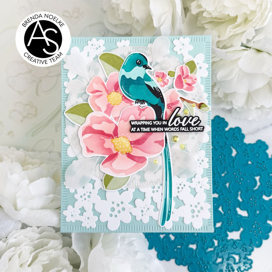 Alex Syberia Designs Avian Allure Stencil Set - CraftSource Market: Craft Supplies & Kits Papercraft > Stencils