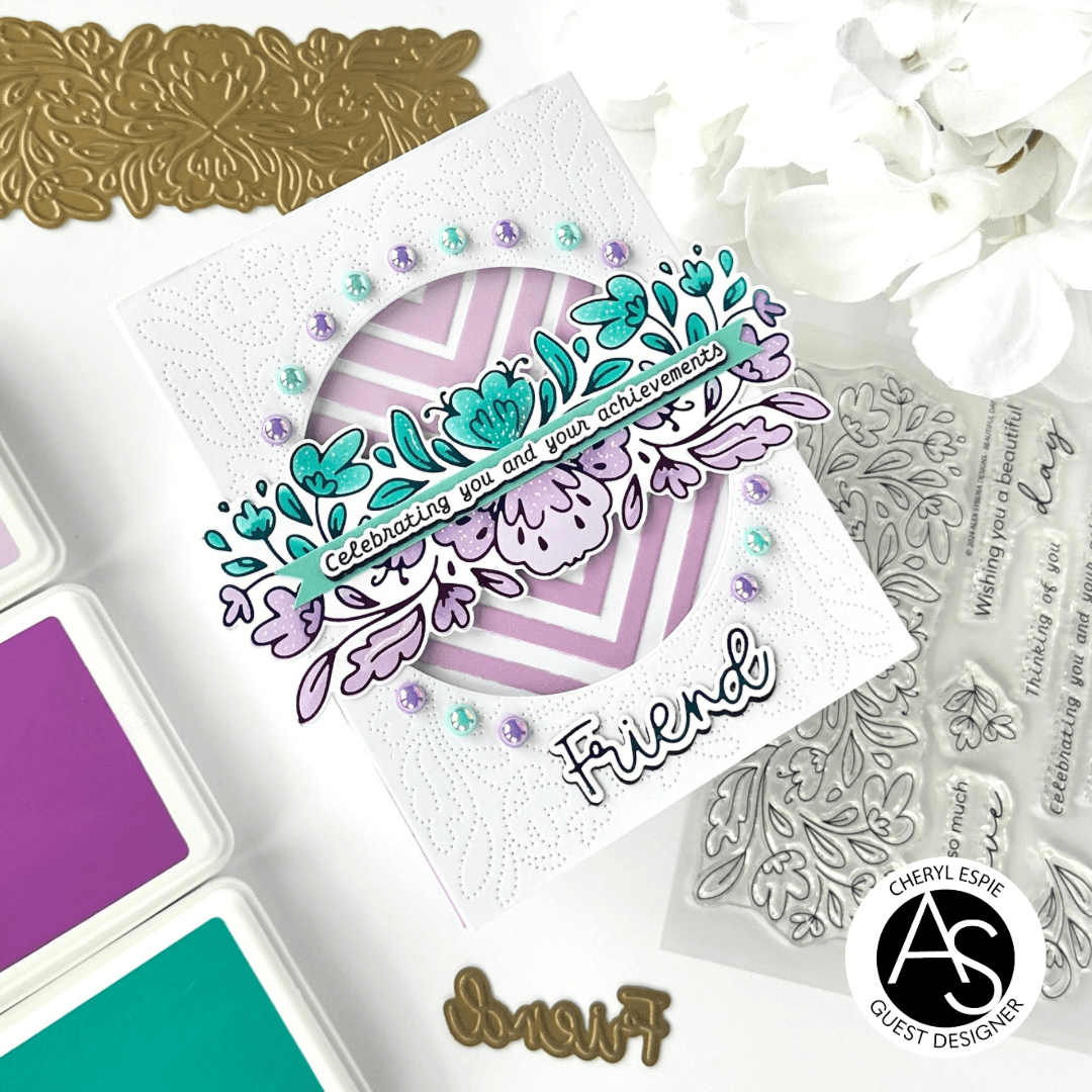 Alex Syberia Designs Beautiful Day Hot Foil Plate - CraftSource Market: Craft Supplies & Kits Foiling and Letterpress