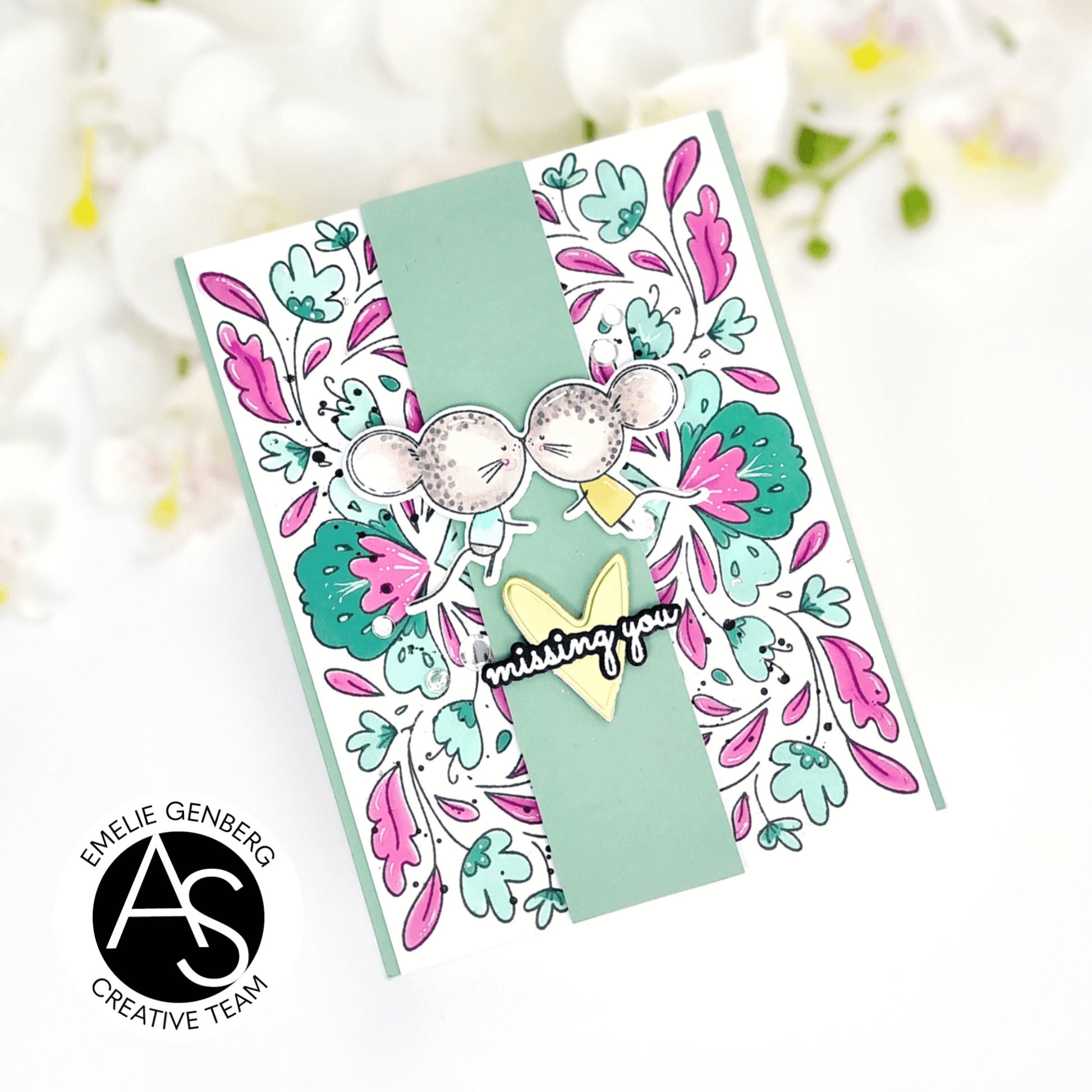 Alex Syberia Designs Beautiful Day Stamp Set - CraftSource Market: Craft Supplies & Kits Papercraft > Stamps > Photopolymer Stamps
