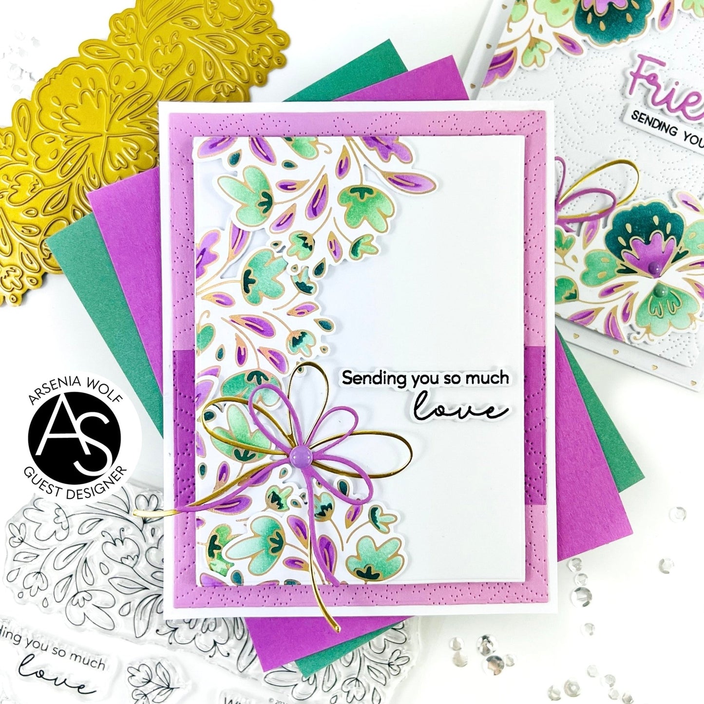 Alex Syberia Designs Beautiful Day Stamp Set - CraftSource Market: Craft Supplies & Kits Papercraft > Stamps > Photopolymer Stamps