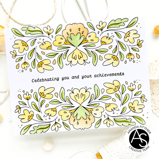 Alex Syberia Designs Beautiful Day Stamp Set - CraftSource Market: Craft Supplies & Kits Papercraft > Stamps > Photopolymer Stamps