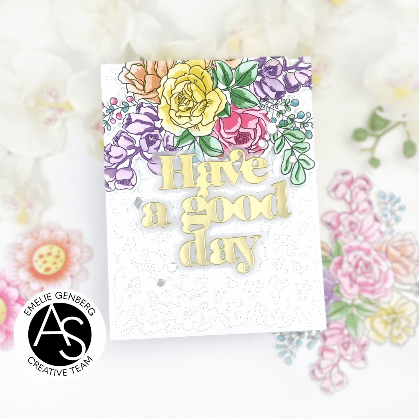 Alex Syberia Designs Birthday Bouquet Die Set - CraftSource Market: Craft Supplies & Kits Papercraft > Dies > Metal Cutting Dies