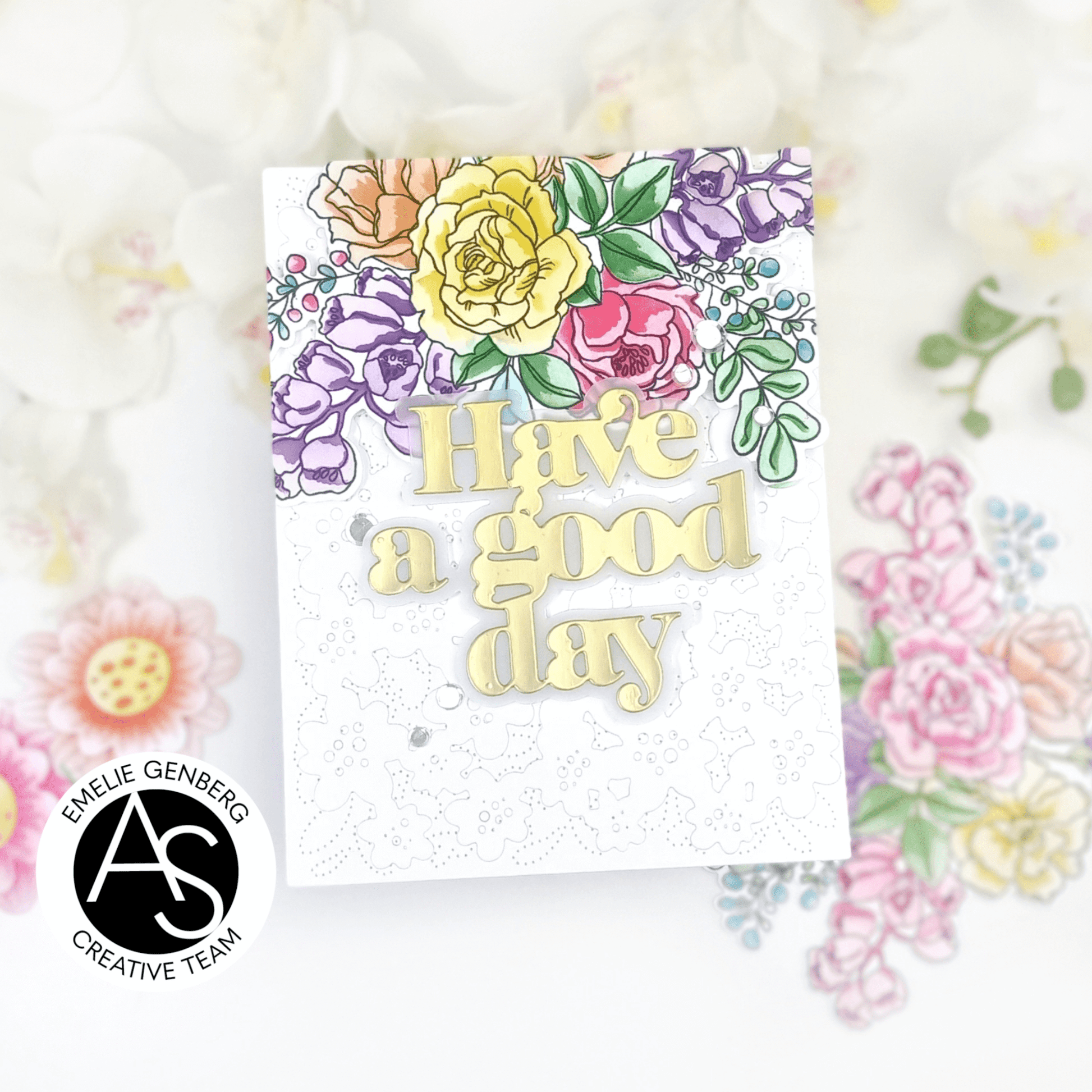 Alex Syberia Designs Birthday Bouquet Die Set - CraftSource Market: Craft Supplies & Kits Papercraft > Dies > Metal Cutting Dies