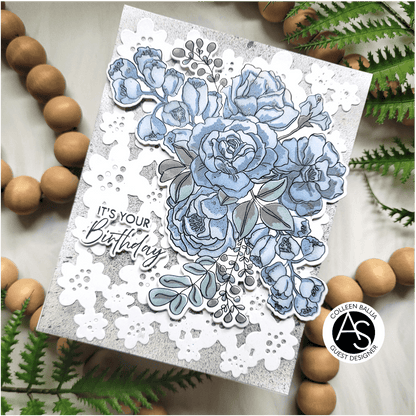 Alex Syberia Designs Birthday Bouquet Die Set - CraftSource Market: Craft Supplies & Kits Papercraft > Dies > Metal Cutting Dies