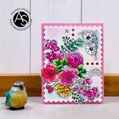 Alex Syberia Designs Birthday Bouquet Die Set - CraftSource Market: Craft Supplies & Kits Papercraft > Dies > Metal Cutting Dies