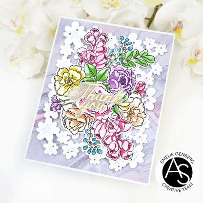 Alex Syberia Designs Birthday Bouquet Die Set - CraftSource Market: Craft Supplies & Kits Papercraft > Dies > Metal Cutting Dies
