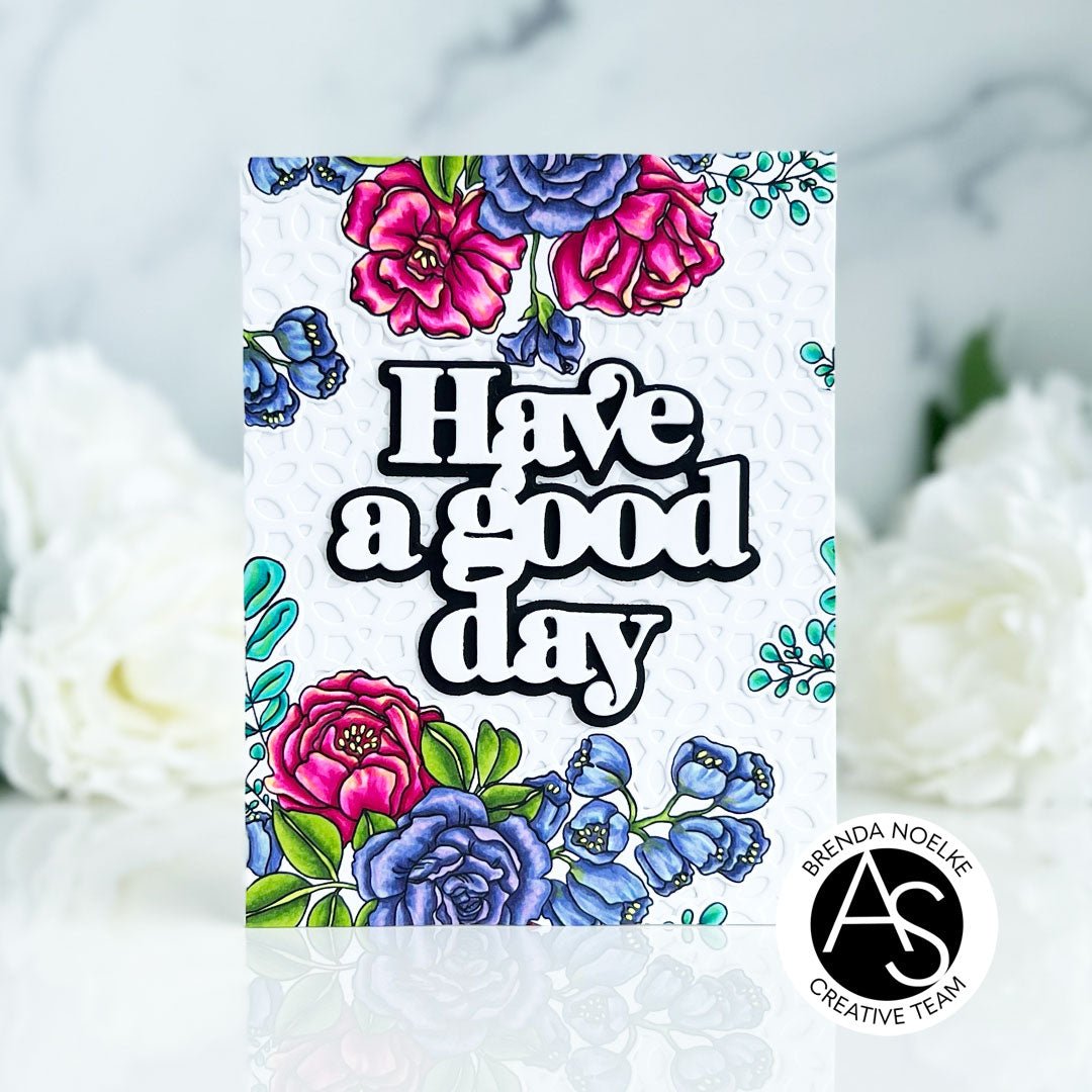 Alex Syberia Designs Birthday Bouquet Stamp Set - CraftSource Market: Craft Supplies & Kits Papercraft > Stamps > Photopolymer Stamps
