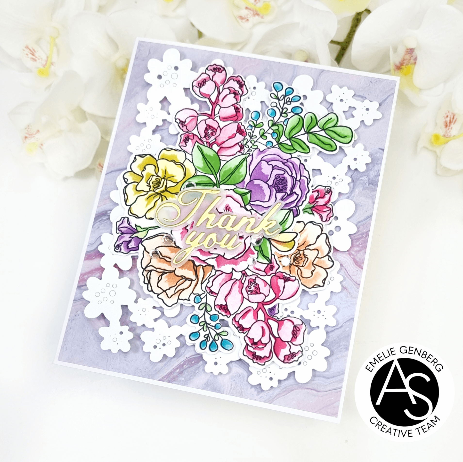 Alex Syberia Designs Birthday Bouquet Stencil Set - CraftSource Market: Craft Supplies & Kits Papercraft > Stencils
