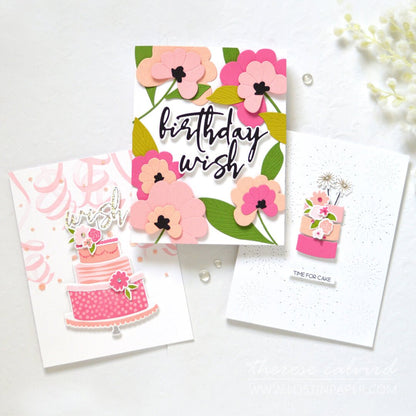 Alex Syberia Designs Birthday & Wish Die Set - CraftSource Market: Craft Supplies & Kits Papercraft > Dies > Metal Cutting Dies
