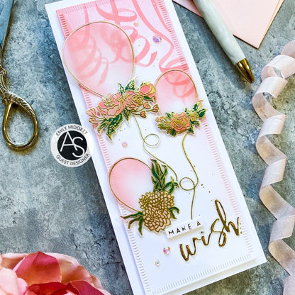 Alex Syberia Designs Birthday & Wish Die Set - CraftSource Market: Craft Supplies & Kits Papercraft > Dies > Metal Cutting Dies
