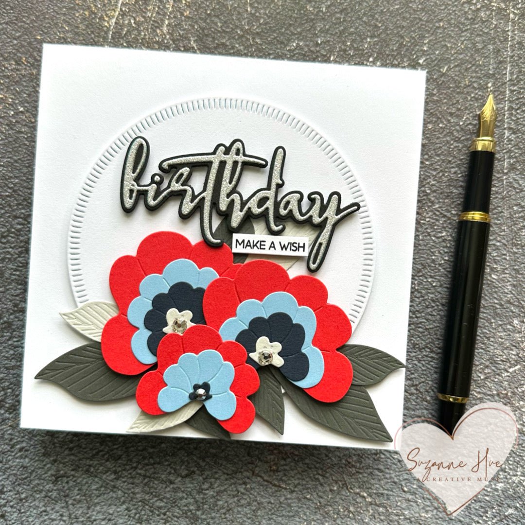 Alex Syberia Designs Birthday & Wish Die Set - CraftSource Market: Craft Supplies & Kits Papercraft > Dies > Metal Cutting Dies