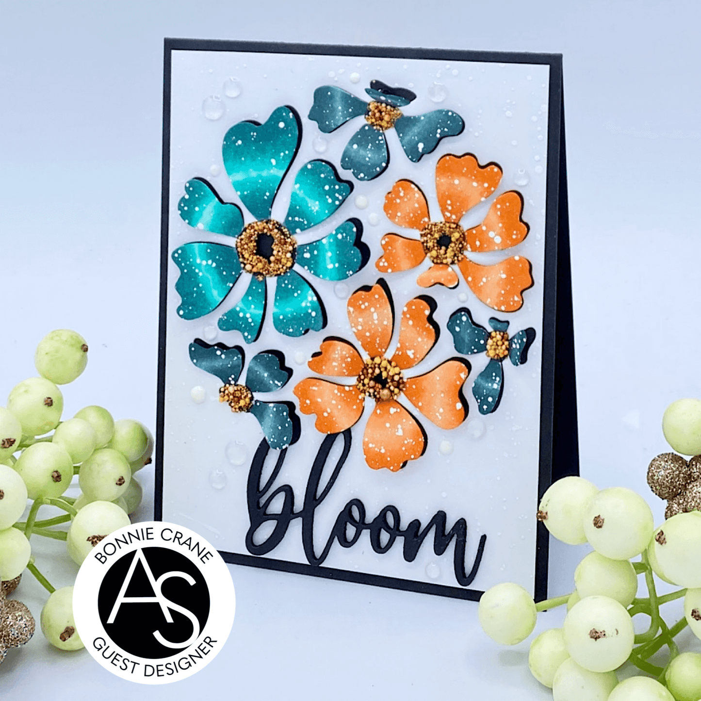 Alex Syberia Designs Bloom Die - CraftSource Market: Craft Supplies & Kits Papercraft > Dies > Metal Cutting Dies