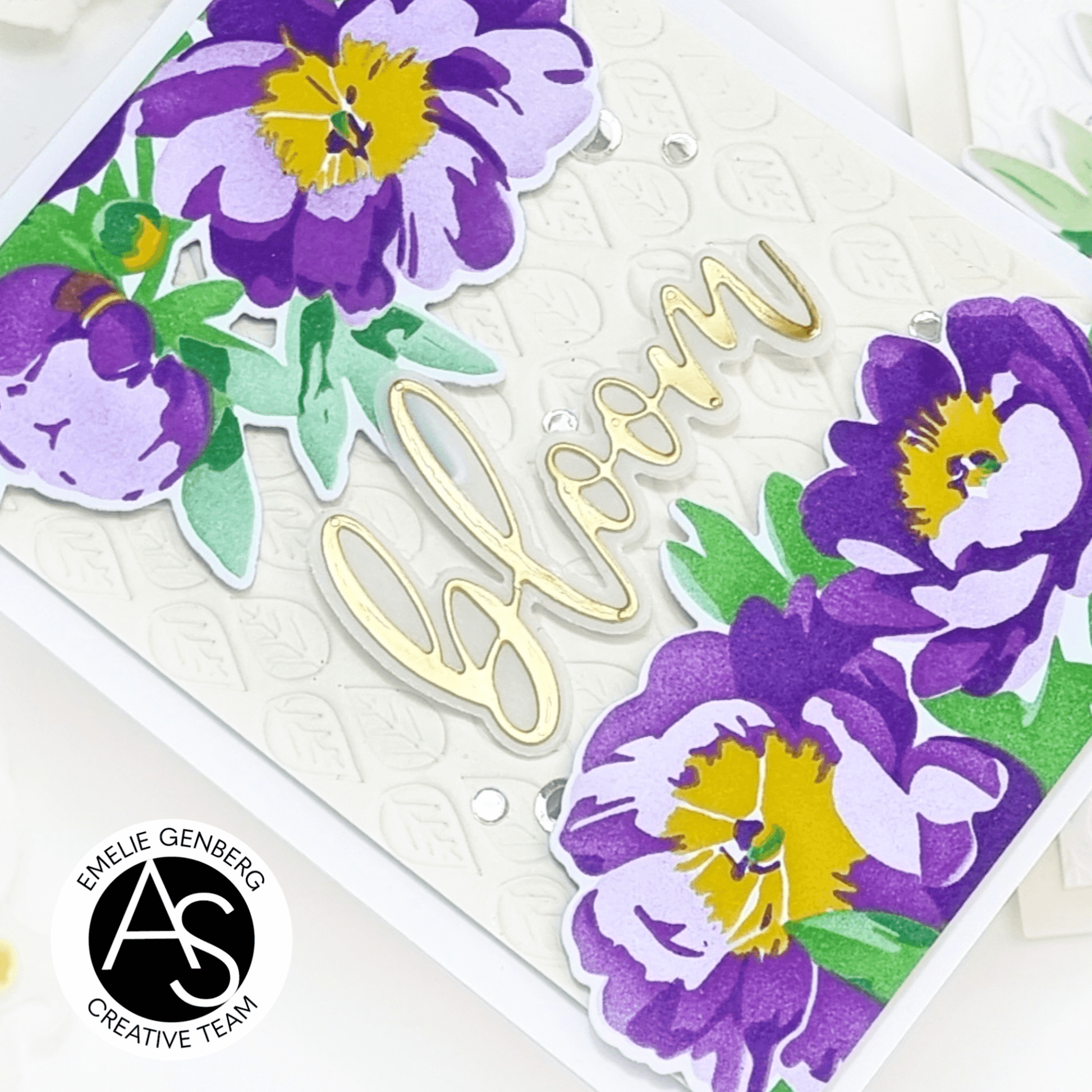 Alex Syberia Designs Bloom Die - CraftSource Market: Craft Supplies & Kits Papercraft > Dies > Metal Cutting Dies