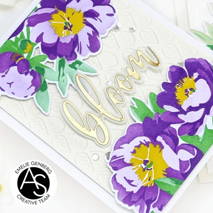 Alex Syberia Designs Bloom Die - CraftSource Market: Craft Supplies & Kits Papercraft > Dies > Metal Cutting Dies