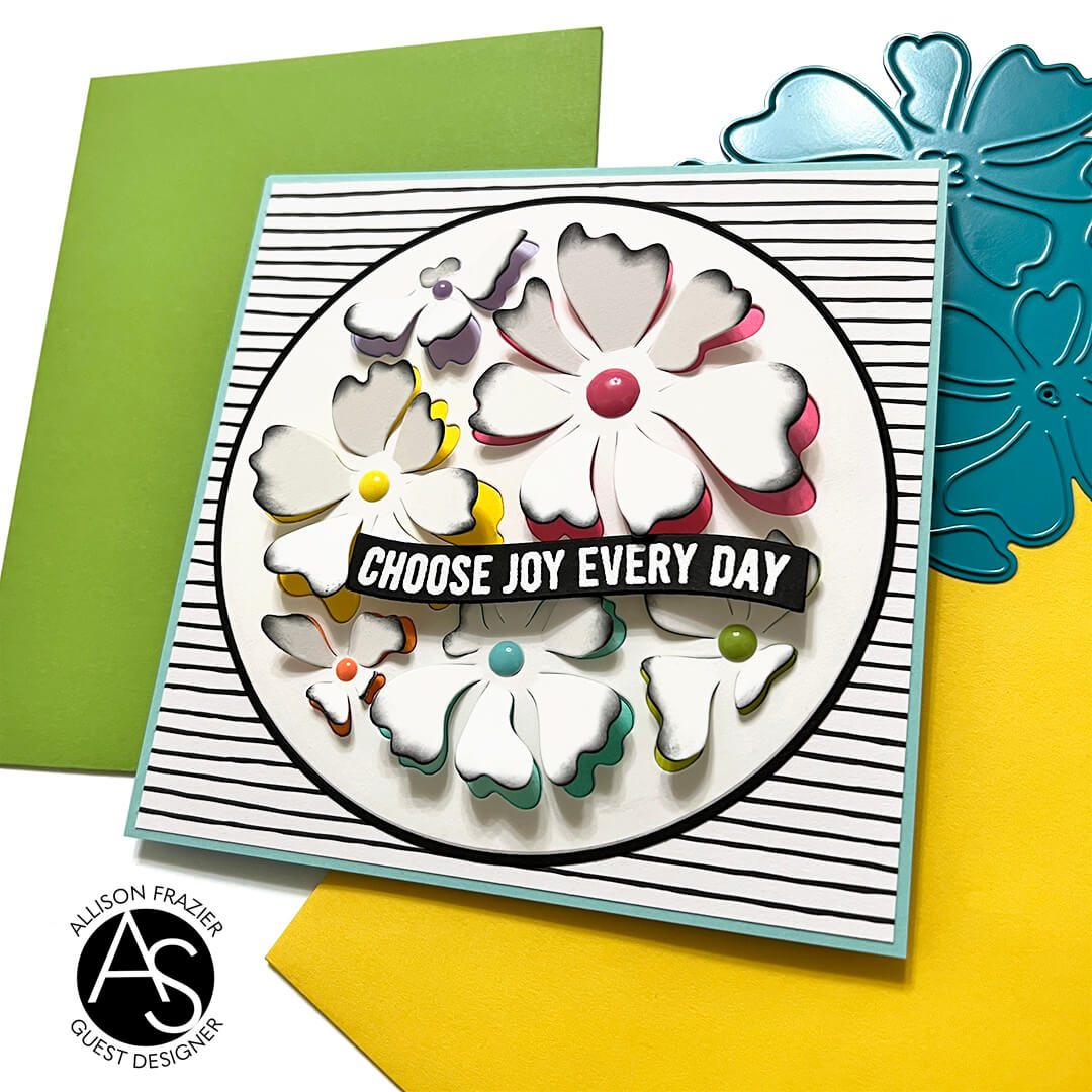 Alex Syberia Designs Bloom Die - CraftSource Market: Craft Supplies & Kits Papercraft > Dies > Metal Cutting Dies