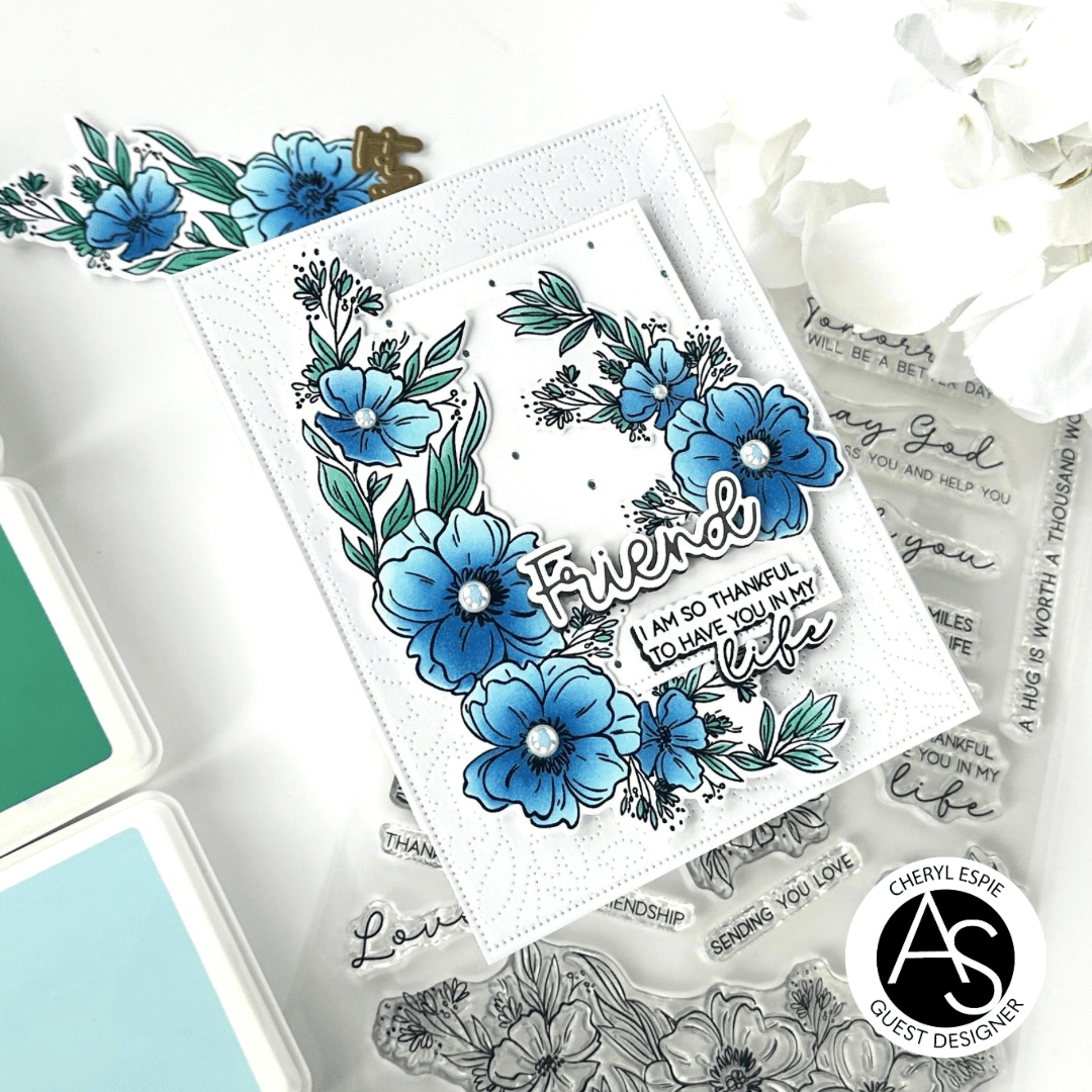 Alex Syberia Designs Bouquet of Blessings Die Set - CraftSource Market: Craft Supplies & Kits Papercraft > Dies > Metal Cutting Dies