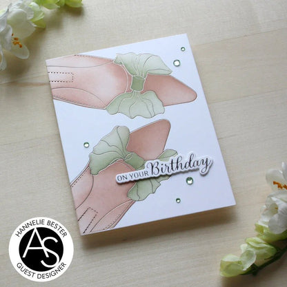 Alex Syberia Designs Bow Shoes BetterPress Plate - CraftSource Market: Craft Supplies & Kits