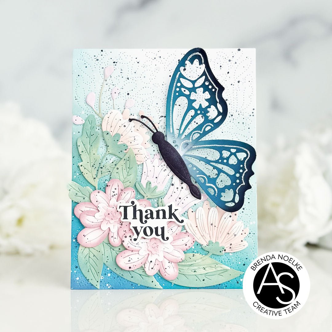 Alex Syberia Designs Butterfly Bliss Die Set - CraftSource Market: Craft Supplies & Kits Papercraft > Dies > Metal Cutting Dies