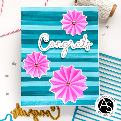 Alex Syberia Designs Carnival Party Stencil and Die Set - CraftSource Market: Craft Supplies & Kits Papercraft > Dies > Metal Cutting Dies