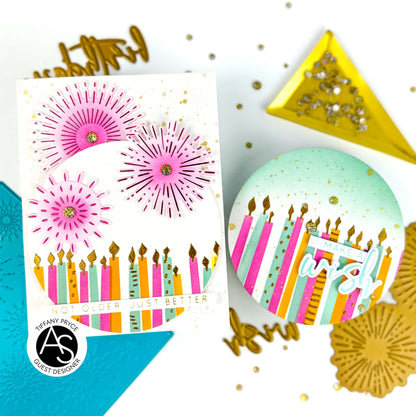 Alex Syberia Designs Celebrations Sentiments Hot Foil Plate - CraftSource Market: Craft Supplies & Kits Foiling and Letterpress