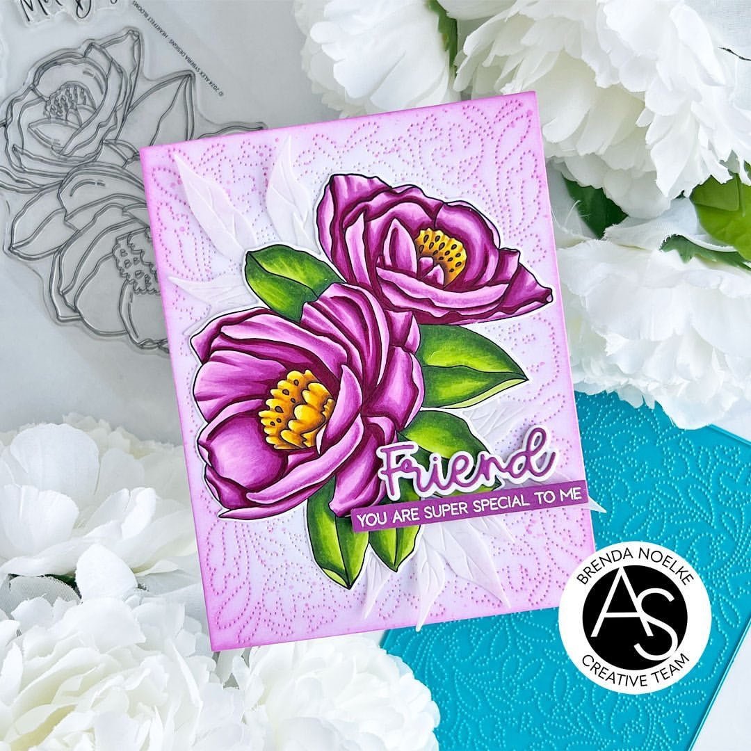 Alex Syberia Designs Charming Flora Cover Die - CraftSource Market: Craft Supplies & Kits Papercraft > Dies > Metal Cutting Dies
