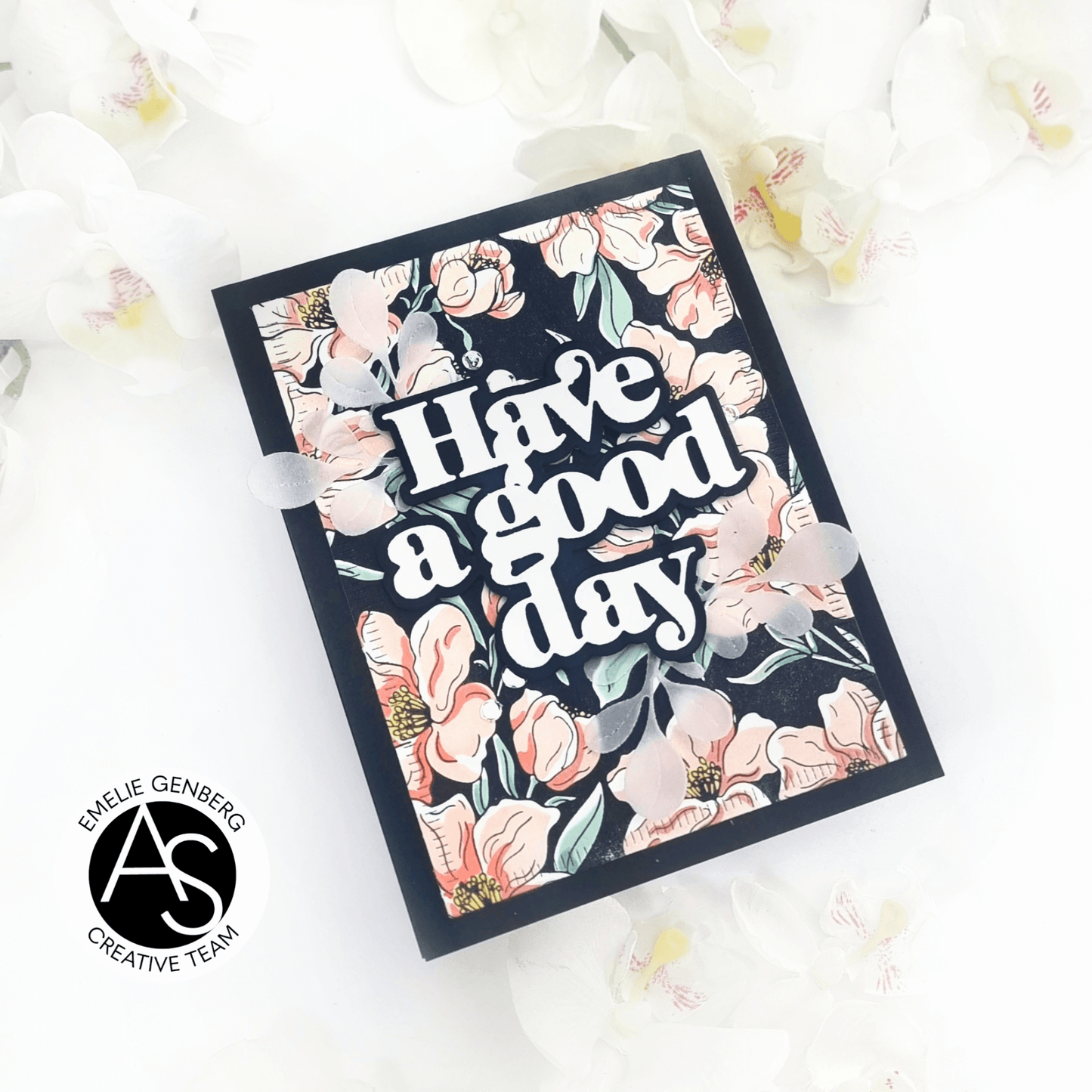 Alex Syberia Designs Charming Floral Background Press Plate - CraftSource Market: Craft Supplies & Kits Betterpress