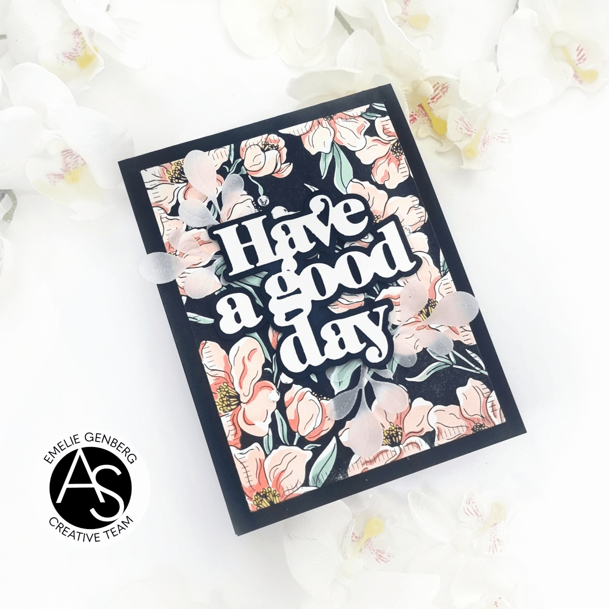Alex Syberia Designs Charming Floral Background Press Plate - CraftSource Market: Craft Supplies & Kits Betterpress