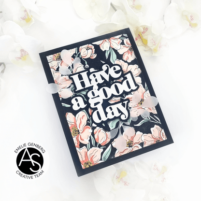 Alex Syberia Designs Charming Floral Background Press Plate - CraftSource Market: Craft Supplies & Kits Betterpress