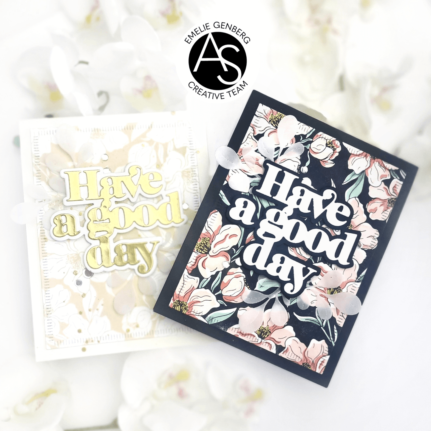Alex Syberia Designs Charming Floral Background Stencil Set - CraftSource Market: Craft Supplies & Kits Papercraft > Stencils