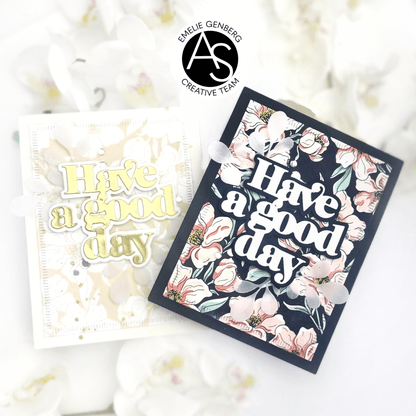 Alex Syberia Designs Charming Floral Background Stencil Set - CraftSource Market: Craft Supplies & Kits Papercraft > Stencils