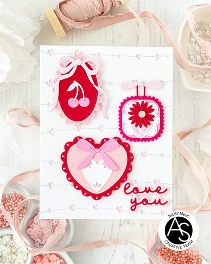 Alex Syberia Designs Charming Medallions Die Set - CraftSource Market: Craft Supplies & Kits Papercraft > Dies > Metal Cutting Dies