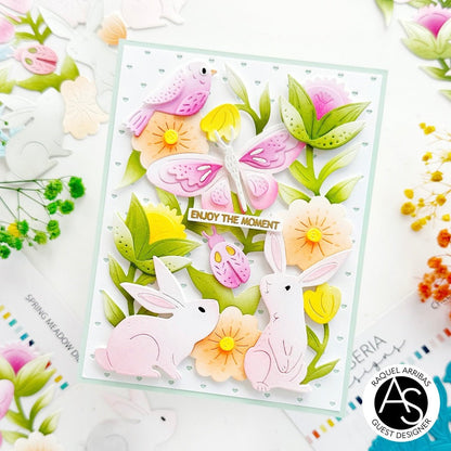 Alex Syberia Designs Cheerful Meadow Die Set - CraftSource Market: Craft Supplies & Kits Papercraft > Dies > Metal Cutting Dies