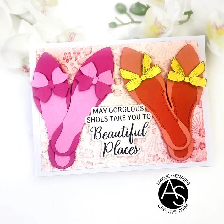 Alex Syberia Designs Chic Shoes Die Set - CraftSource Market: Craft Supplies & Kits Papercraft > Dies > Metal Cutting Dies