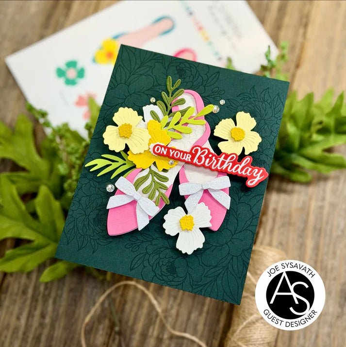Alex Syberia Designs Chic Shoes Die Set - CraftSource Market: Craft Supplies & Kits Papercraft > Dies > Metal Cutting Dies