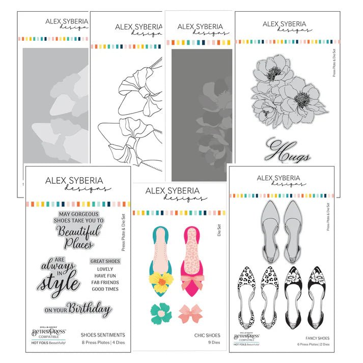 Alex Syberia Designs Chic Shoes Full Release Bundle - CraftSource Market: Craft Supplies & Kits