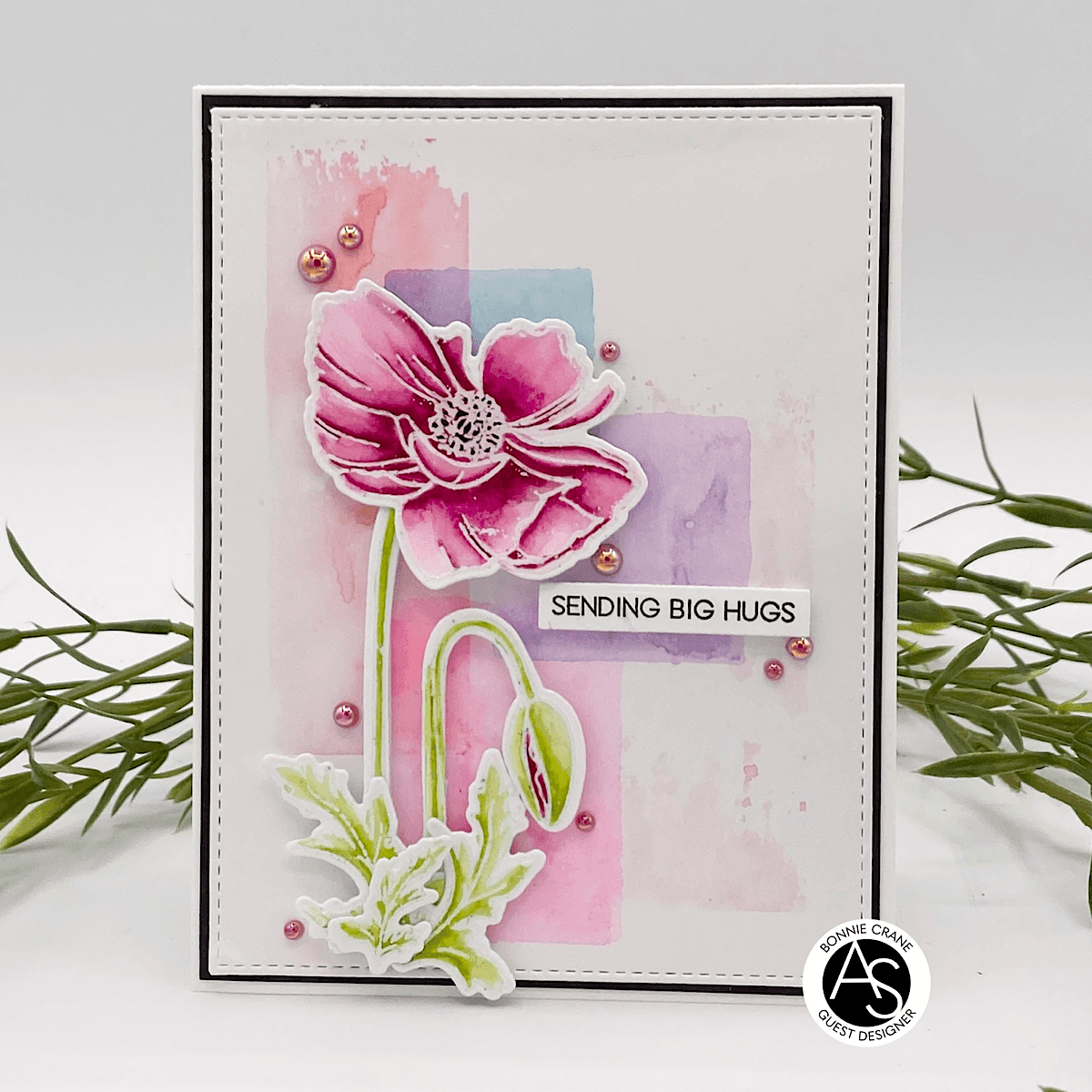 Alex Syberia Designs Cindy Lou's Poppies Die Set - CraftSource Market: Craft Supplies & Kits Papercraft > Dies > Metal Cutting Dies